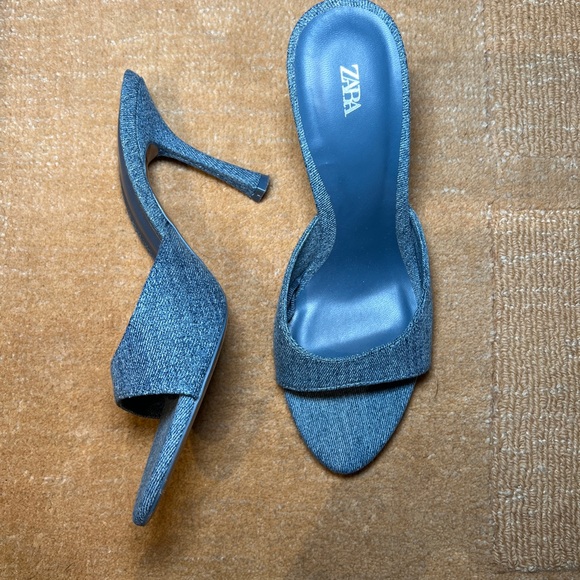 Zara Denim Mules 2316/210 - Picture 5 of 7
